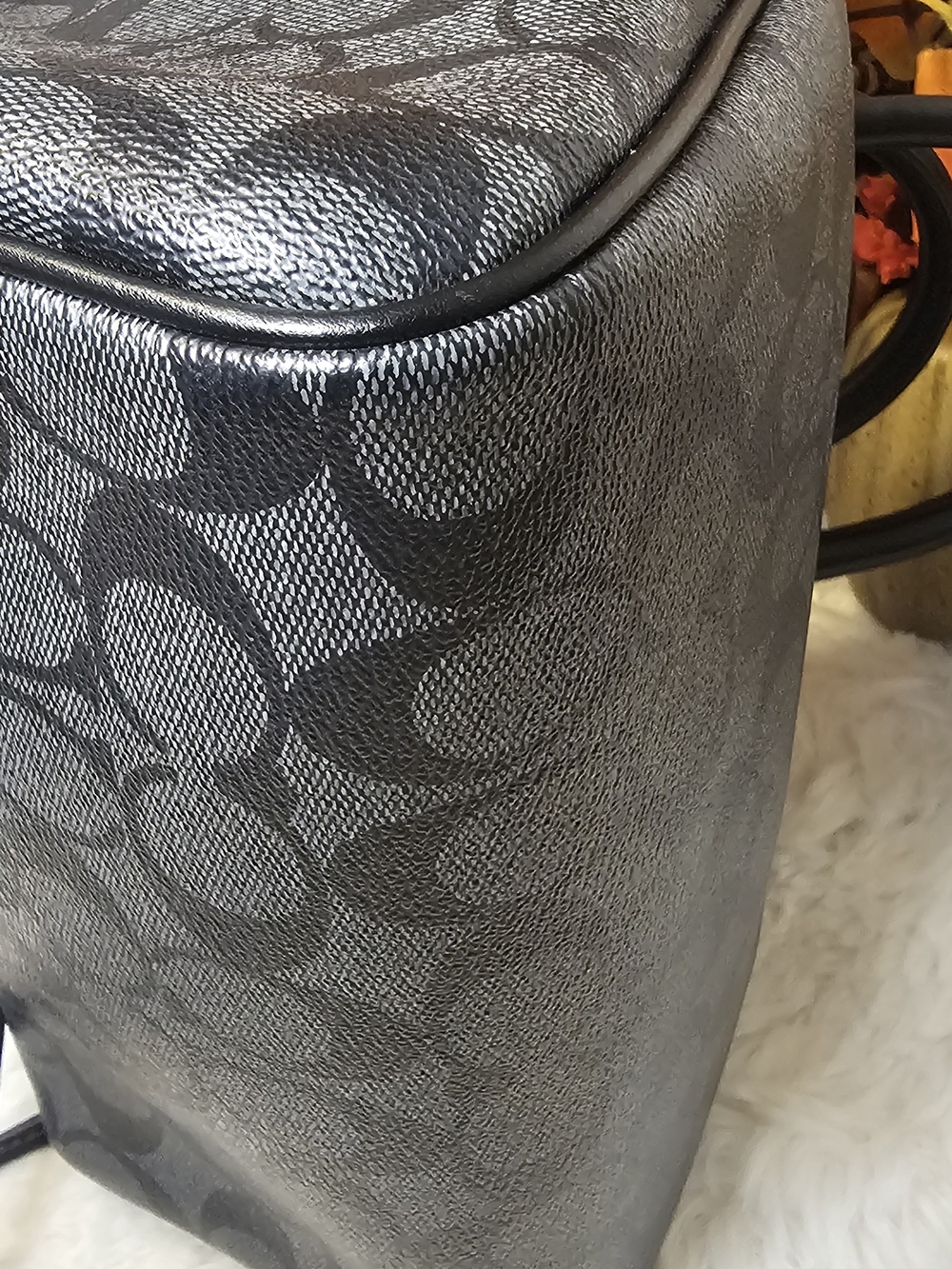 Coach Signature Mini Bennett Satchel - Picture 8 of 16